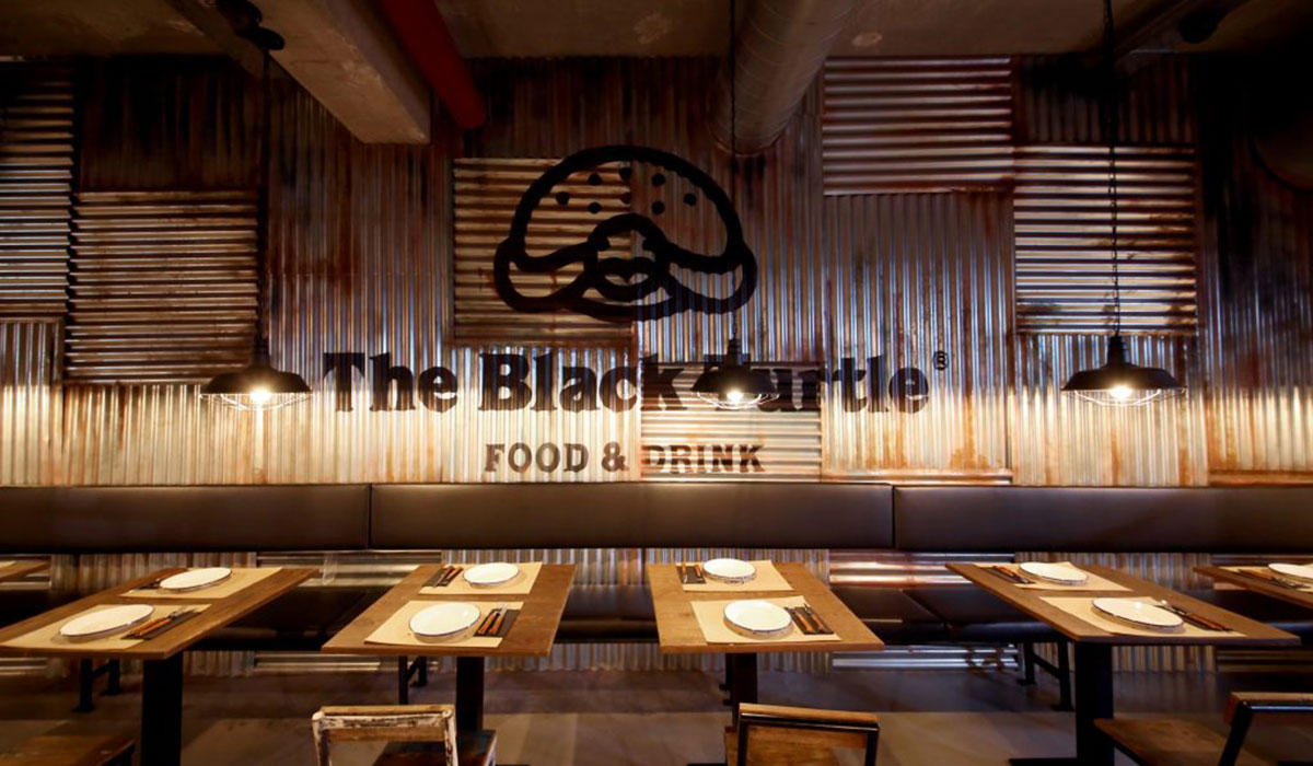 The Black Turtle Marcas de Restauración
